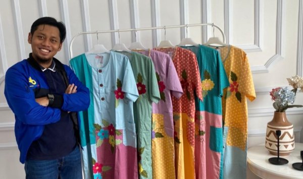 Survive Bisnis Daster Bordir Khas Malang di Tengah Pandemi