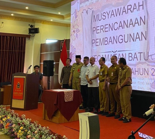 Gelar Musrenbang, Camat Batu Yopi: 412 Usulan Diajukan untuk Pembangunan Kota Batu
