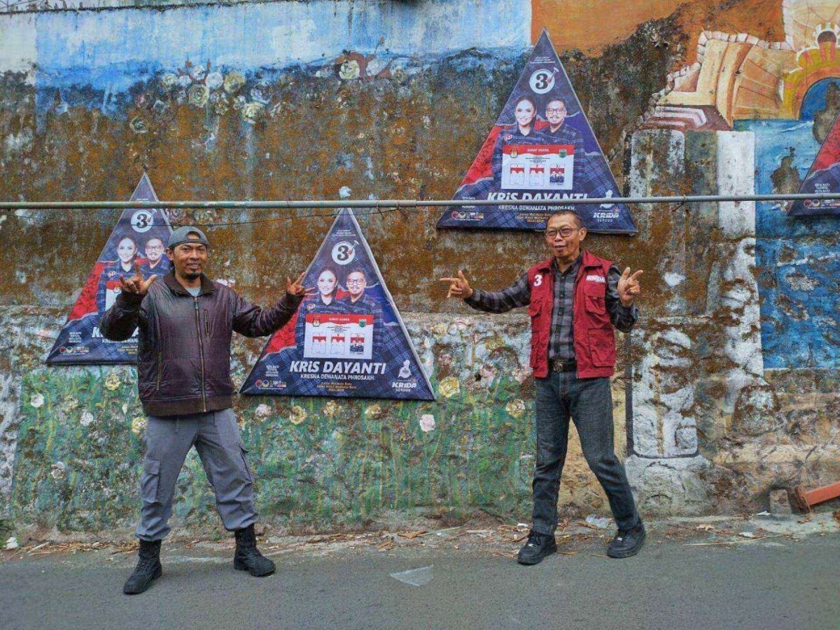 Hari Danah Wahyono, Tim Pemenangan dan Tim Relawan KriDa Apresiasi dan Ucapkan Terimakasih kepada Warga Kaliputih