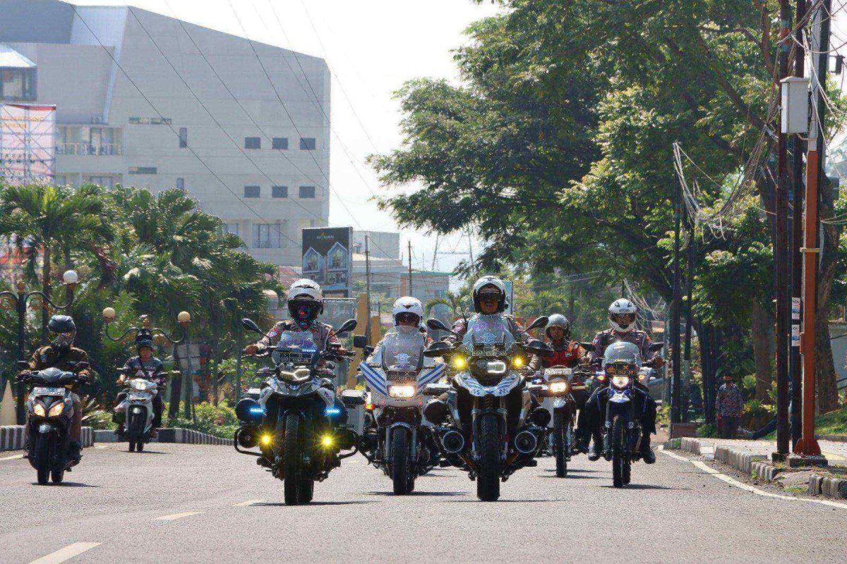 Polres Batu Gelar Patroli Skala Besar, Pasca Pelantikan Wali Kota dan Wakil Wali Kota Terpilih