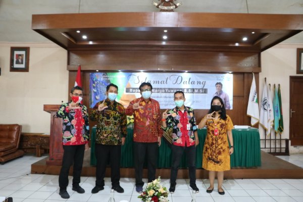 BPS RI Tinjau Desa Cinta Statistik 2021 di Pesanggrahan Kota Batu