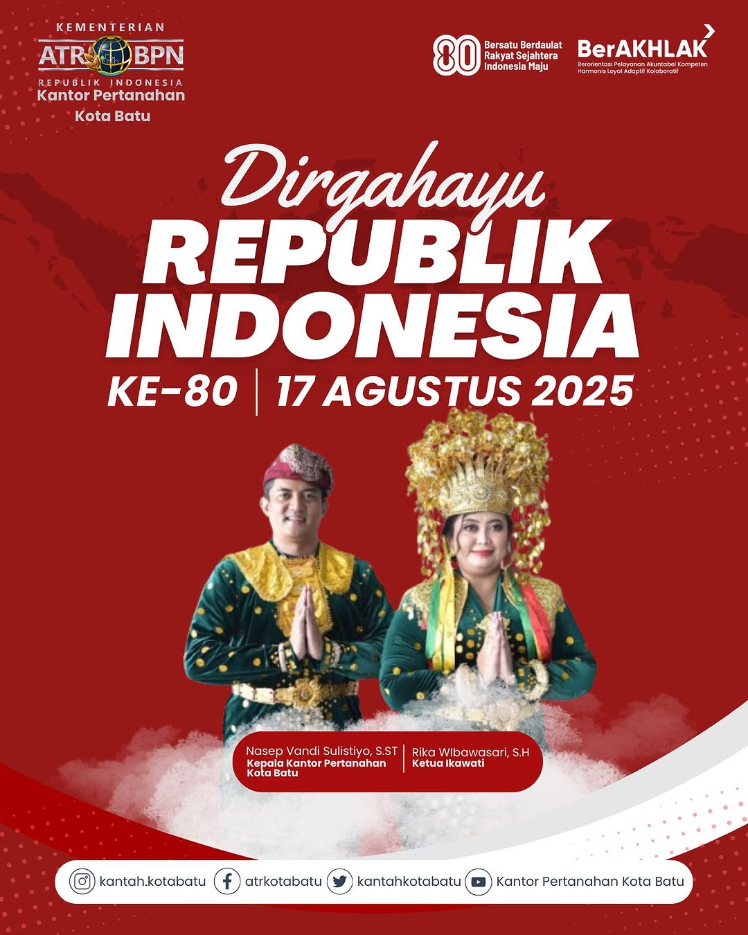 Iklan Ucapan Dirgahayu Republik Indonesia ke-80