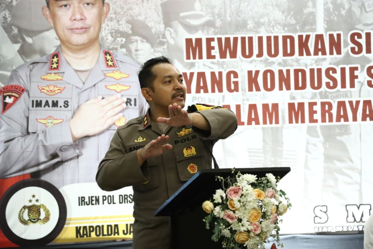 Kapolres Batu AKBP Andi Yudha Pranata Gelar Rapat Koordinasi Lintas Sektoral Jelang Nataru 2025
