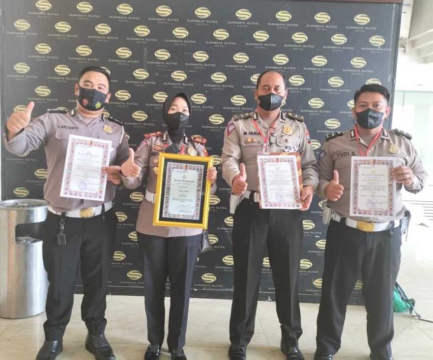 Satlantas Polres Batu Raih Penghargaan ETLE Nasional dan ETLE Mobil