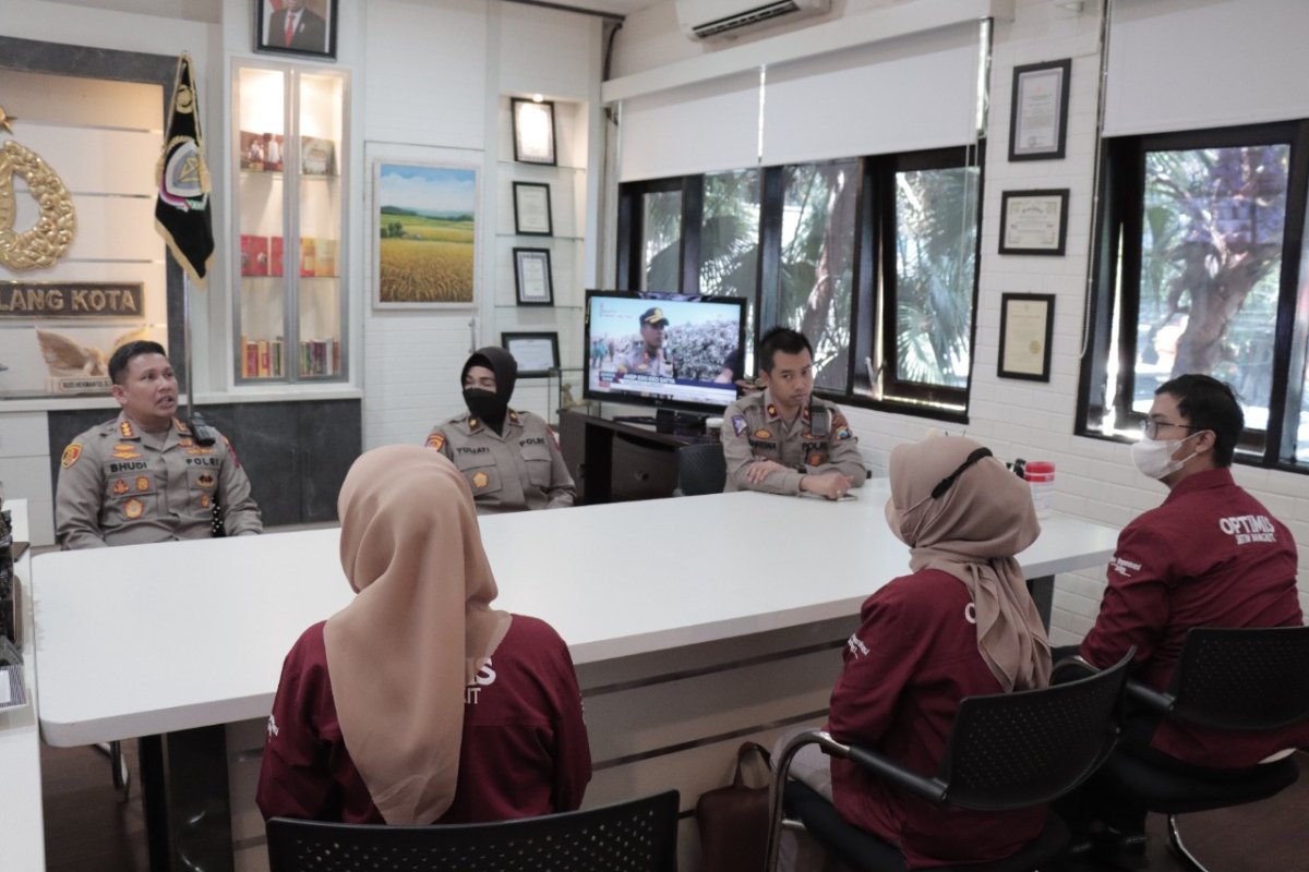 Datangi Polresta Malang Kota, Perwakilan Kemenpan RB Kagum dengan Aplikasi Jogo Malang Presisi