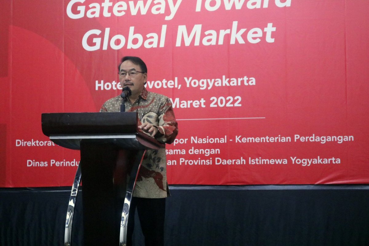 Sosialisasi GDI di Yogyakarta, Kemendag RI: Jaga Momentum Peningkatan Ekspor