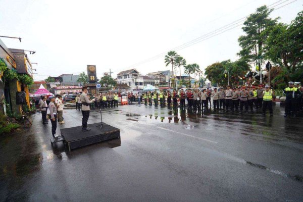 Sambut Wisatawan, Kapolres Batu AKBP Oskar: 499 Personil Gabungan Siap Amankan Hari Raya Idul Fitri 1445 Hijriah