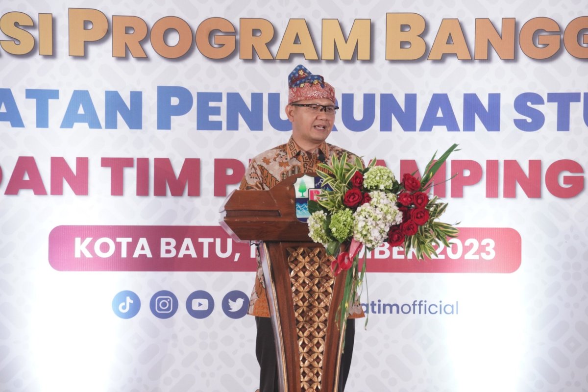 Tangani Permasalahan Stunting, Pj. Wali Kota Batu Aries: Stunting di Kota Batu Menurun di Angka 14,8 Persen