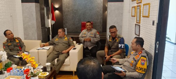 MoU dengan Polres Batu, Satpol PP Audiensi Bahas Keamanan Jelang Pilkada Serentak 2024