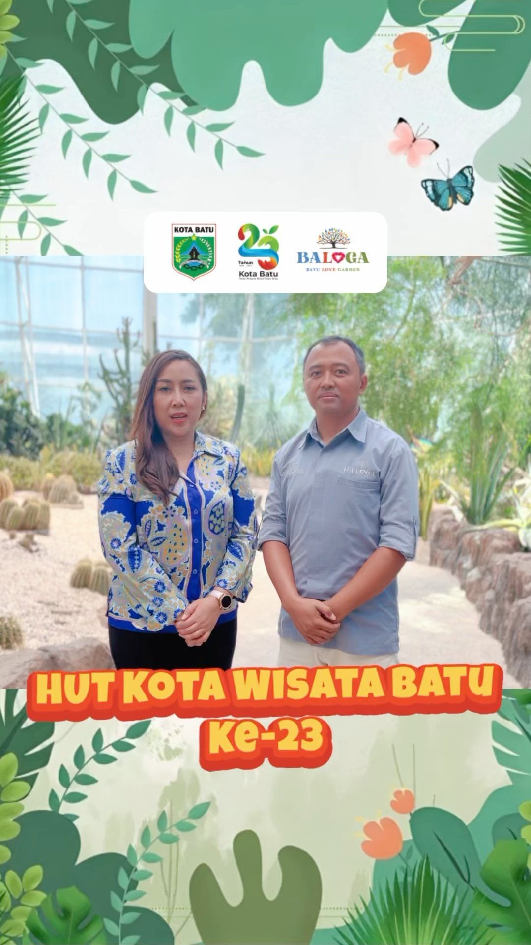 Iklan Ucapan Hari Jadi Kota Batu ke-23