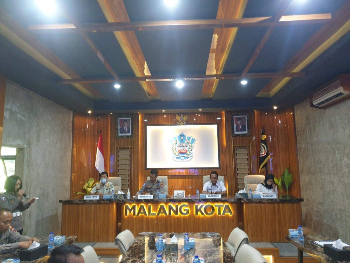 Polresta Malang Kota Gelar Rakor Penataan Parkir, Kompol Yoppi: Solusi Atasi Kemacetan