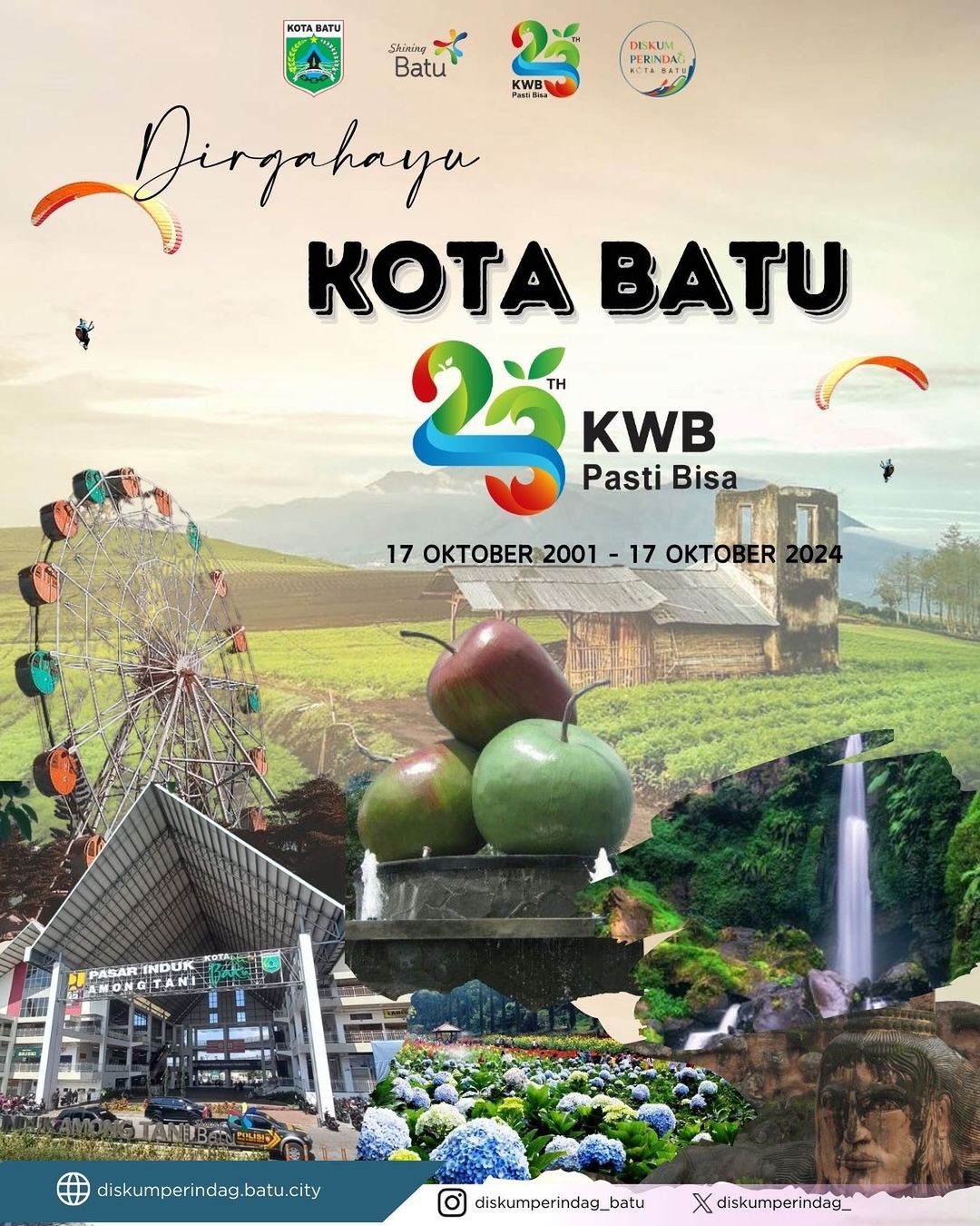 Iklan Ucapan Hari Jadi Kota Batu ke-23