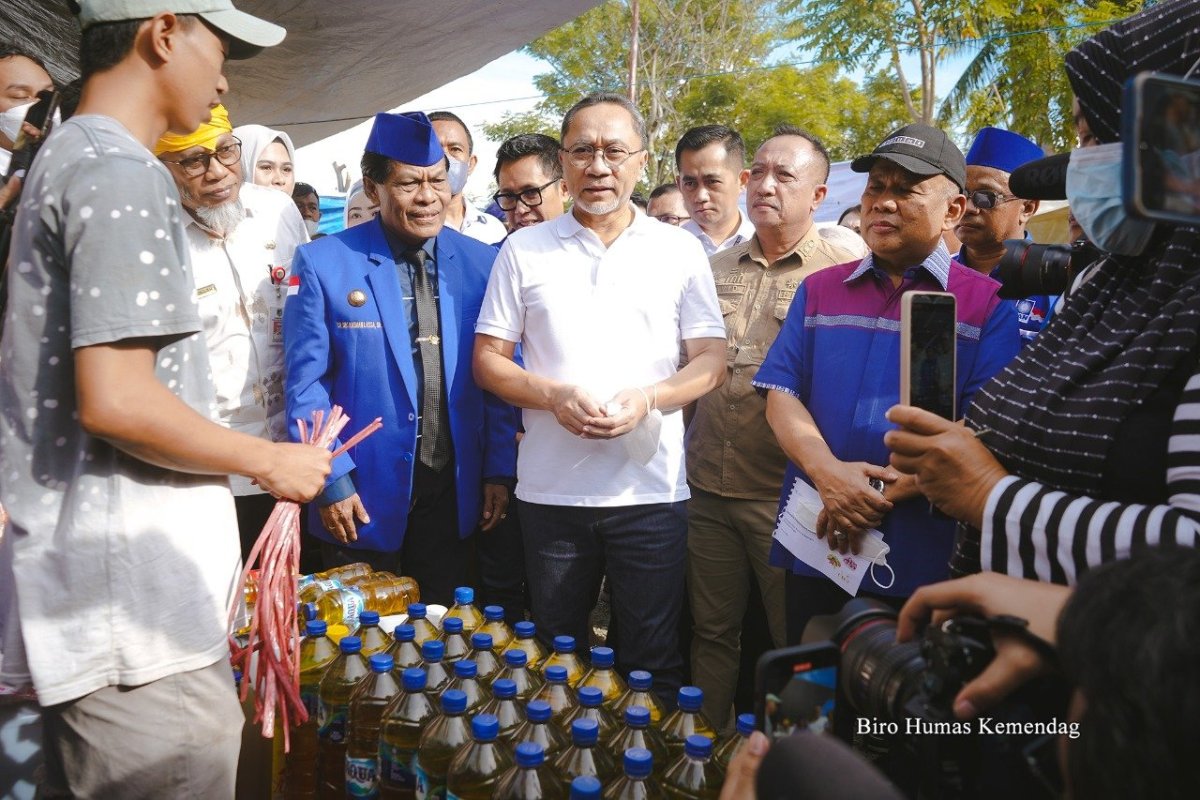 Kunjungi Donggala, Mendag RI Zulkifli Hasan: Pastikan Fokusnya Bukan Hanya Pulau Jawa