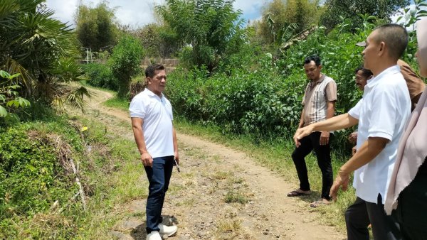 Serap Aspirasi Masyarakat, Calon Wakil Wali Kota Batu, H. Rudi Bakal Bangun Akses Jalan Bagi Para Petani