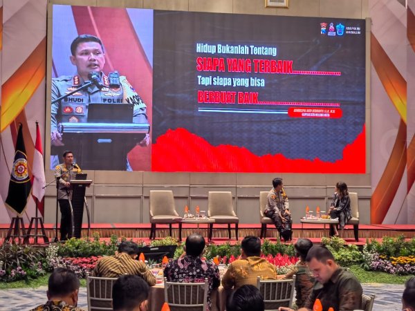 Jadi Narsum Post Assesment, Kombes Pol. Buher Ajak Peserta Menjadi SDM Unggul dan Presisi
