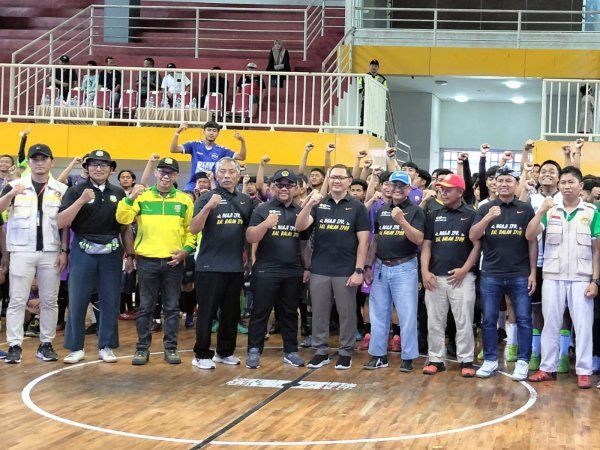 Pj. Wali Kota Batu Dr. Aries Buka Futsal LDII Cup 2024, Sekaligus Beri Uang Pembinaan untuk Atlet yang Berprestasi