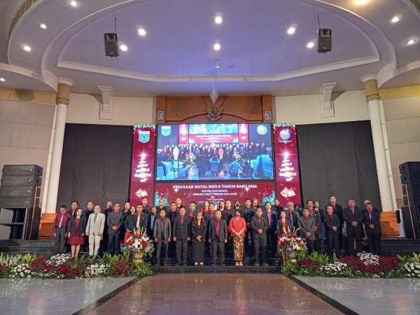 BKSG Kota Batu Gelar Perayaan Natal, Usung Tema “Kemuliaannya Membawa Damai Bagi Kota dan Negeriku”