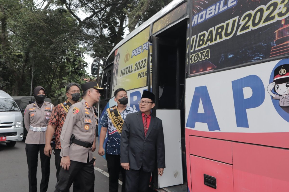 Berikan Pelayanan Masyarakat, Polresta Malang Kota Luncurkan Pos Pelayanan Mobile