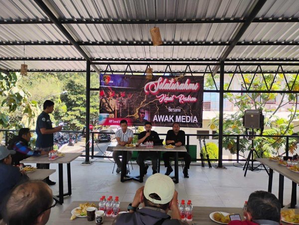 Jaga Kamtibmas, Kasatreskrim Polres Batu, AKP Zaenal Arifin Undang Awak Media Jalin Silaturahmi Kolaborasi Bersama