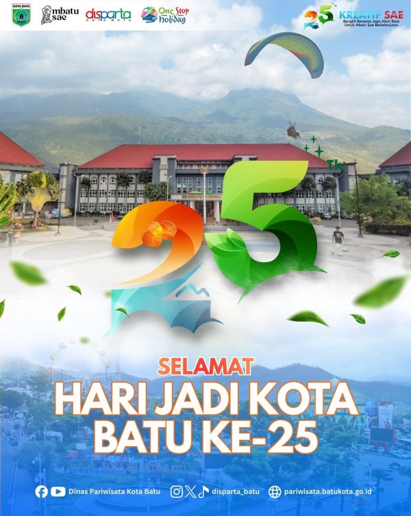 Iklan Ucapan Hari Jadi Kota Batu ke-25