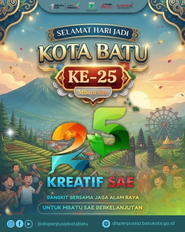 Iklan Ucapan Hari Jadi Kota Batu ke-25